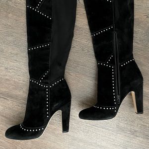 COPY - Tall sexy Vince Camuto black suede boots